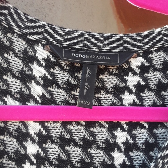 BCBGMAXAZRIA XXS Monaco SWEATER DRESS - Picture 7 of 8